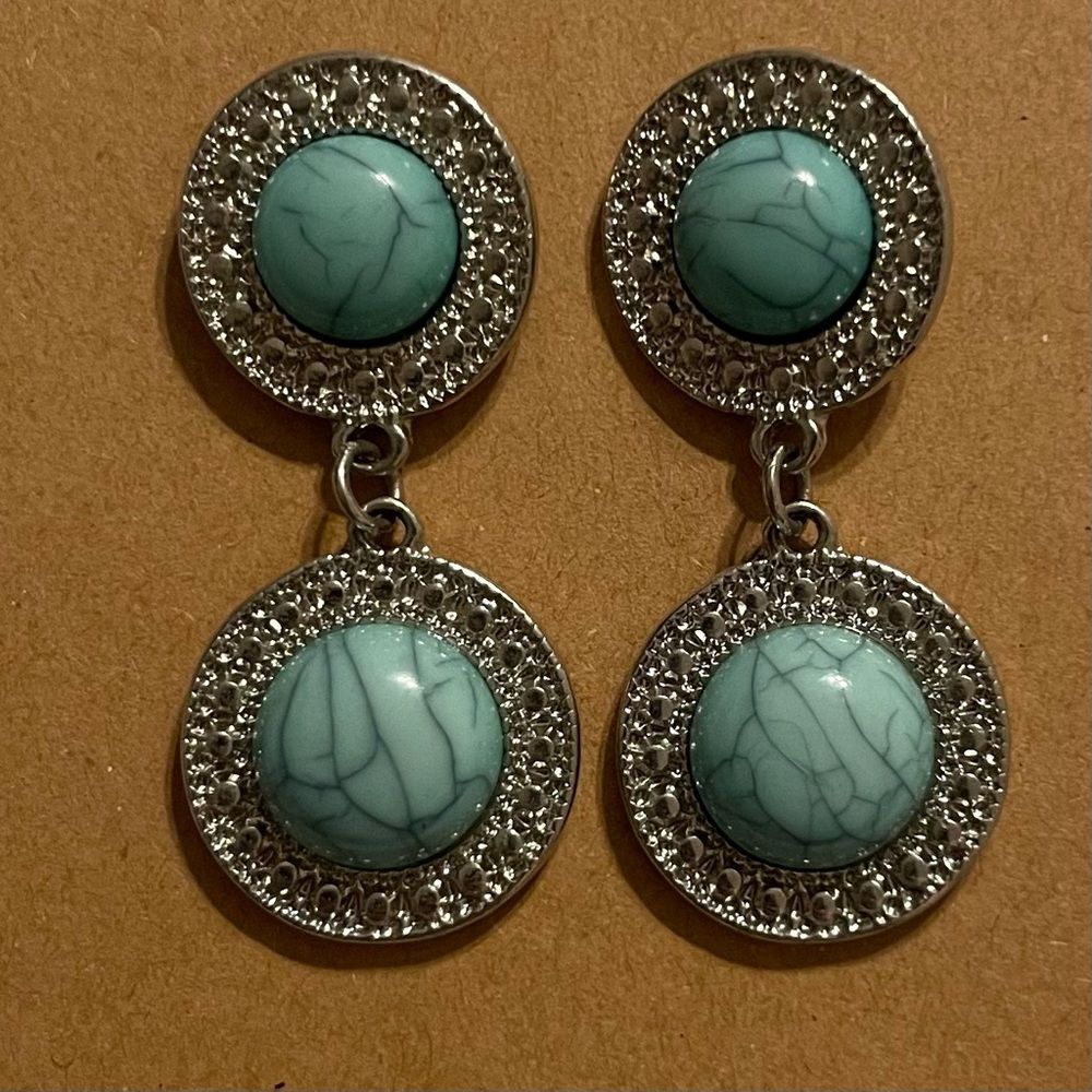 Turquoise Dangle Earrings